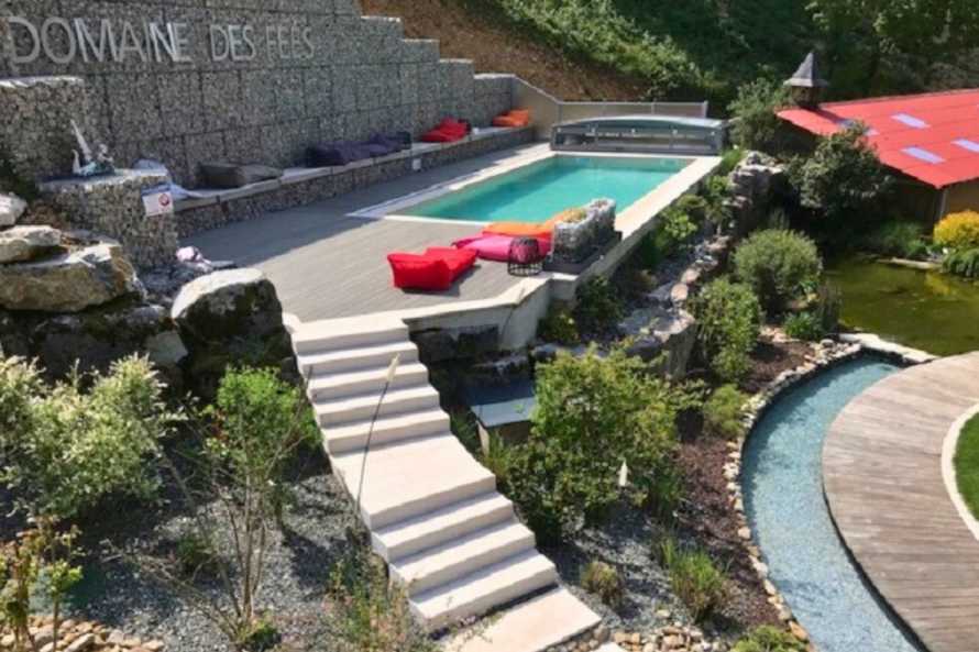 Piscine chauffée et Kneippwalk