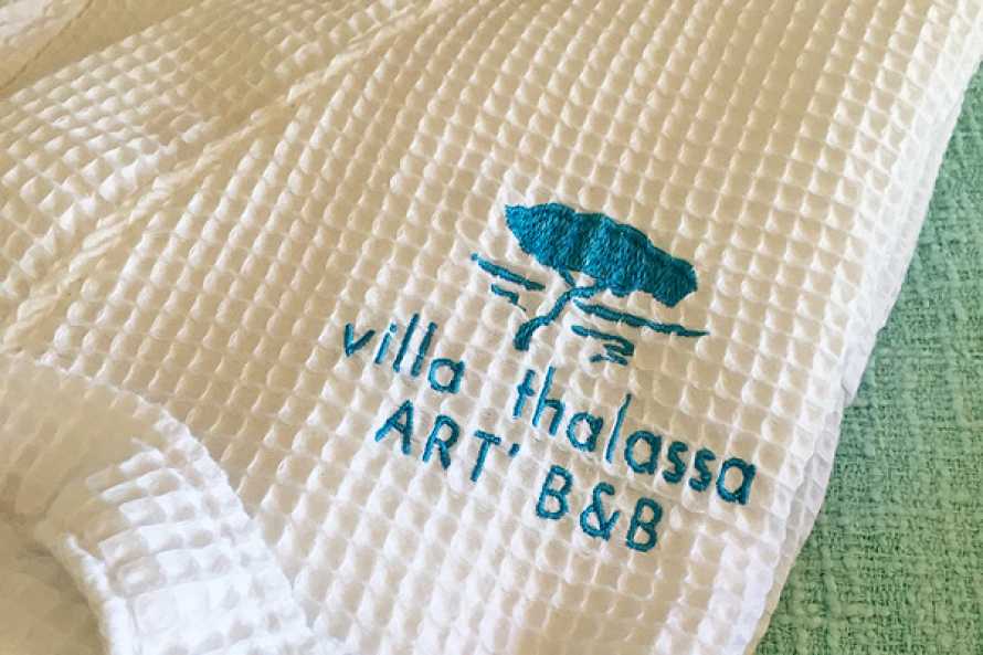 Villa Thalassa Art' B&B bathrobe