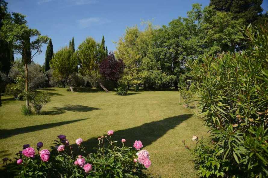 Park, sun and nature in Provence
