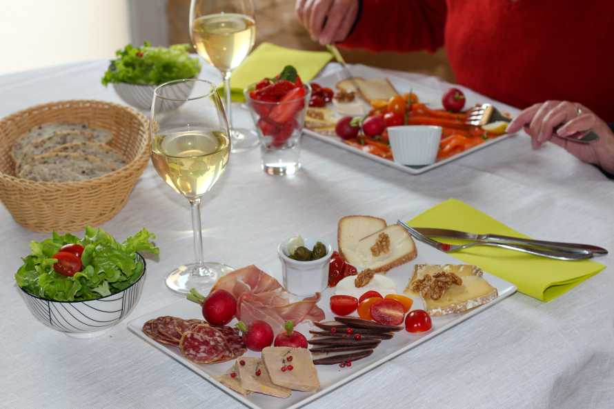 Assiettes gourmandes