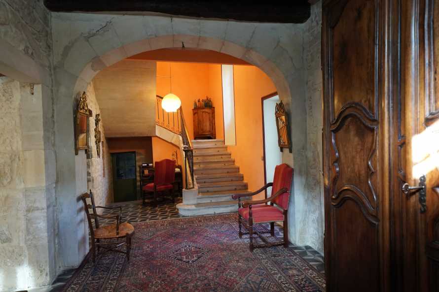 MAIN HALL AND STAIRCASE