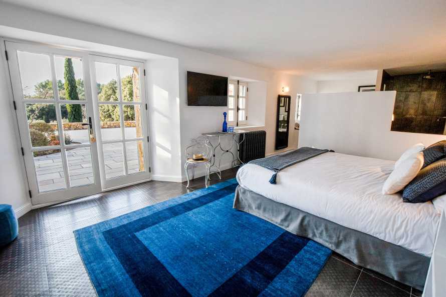 Chambre Bleue comme le ciel