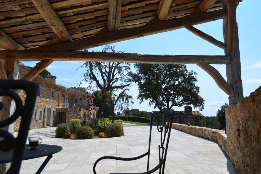 Coffee break on the terrace