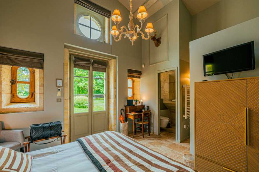 Côté Jardin bedroom