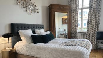 The Art Deco bedroom