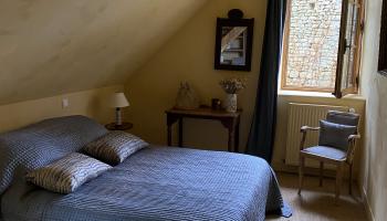 La Bergerie - apartment with 2 bedrooms, double bed each - on the first floor of the main house