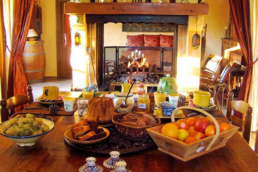Petit déjeuner haut en saveur et couleur