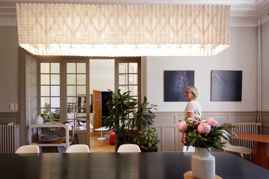 L'Autre Rives luxury guesthouse - Dining and living room area