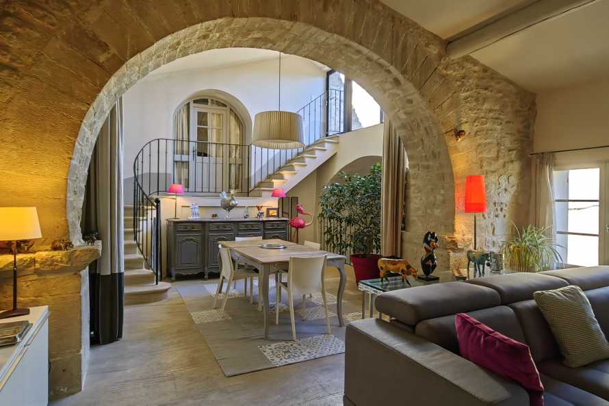 Le Prieuré la Madelène Malaucène Living room