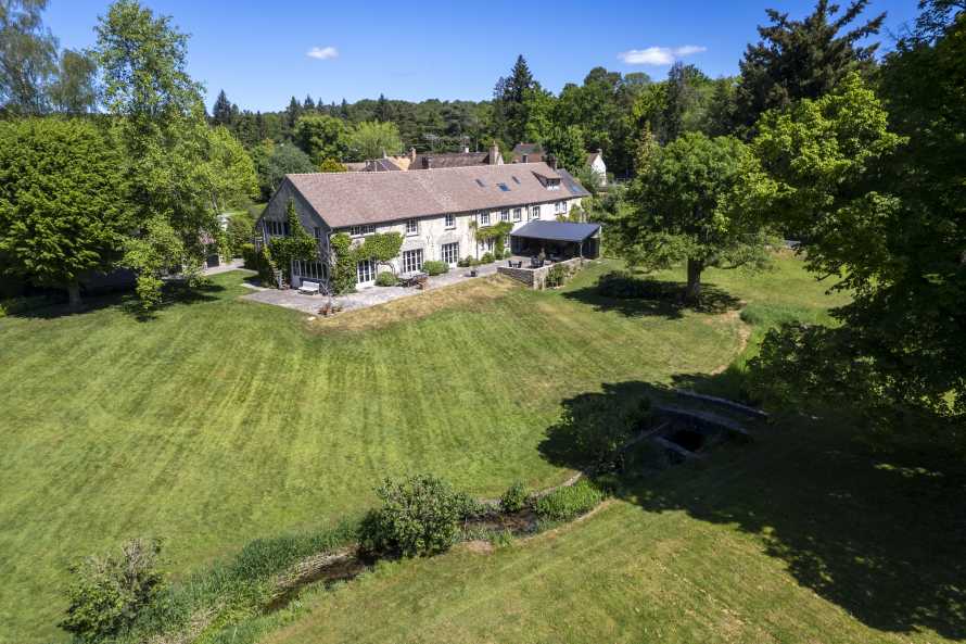 Aerial view of the Mill
