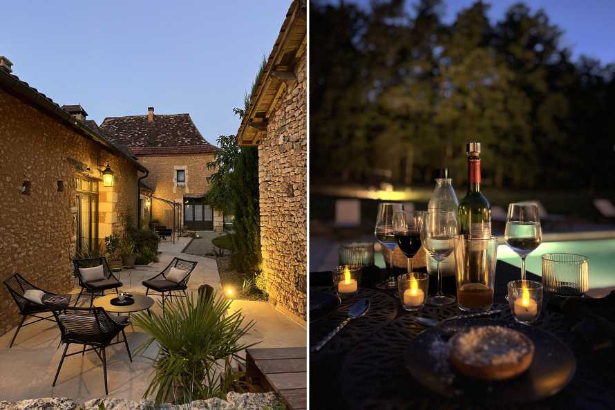 Exterieur le soir