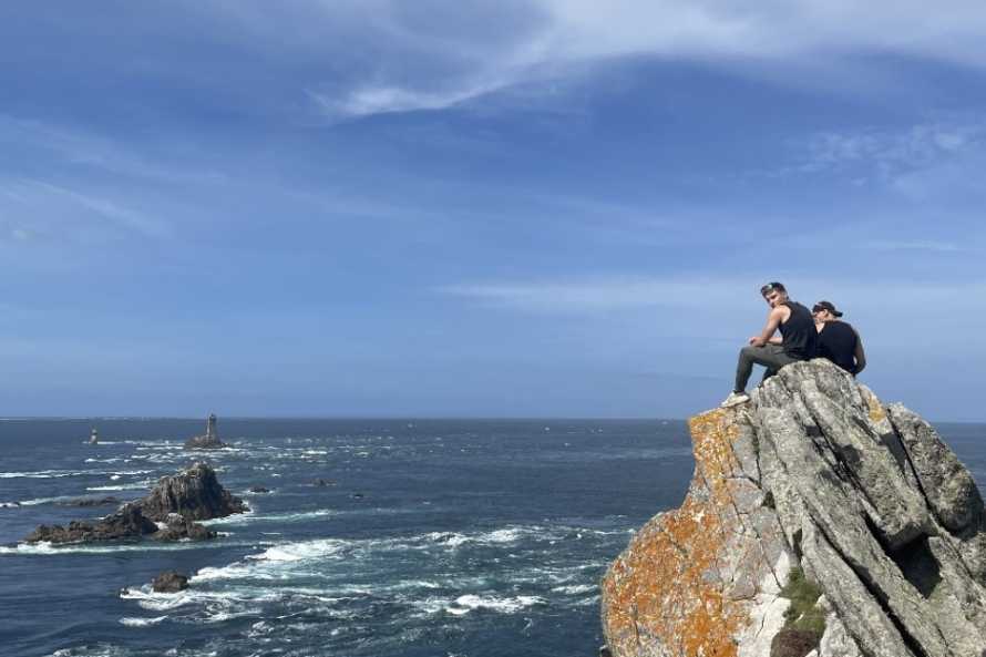 The last rock at Pointe du Raz, 6km from le quartier d'hiver