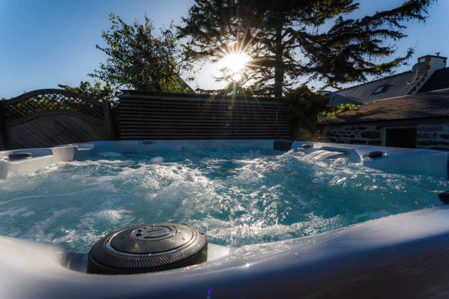 Outdoor spa