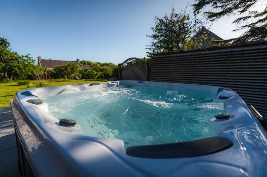 Outdoor spa