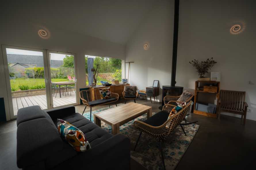 The breakfast and dinner room